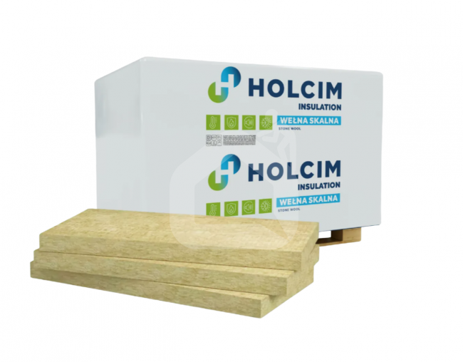 Akmens vata Holcim ROOF TOP 60, plokštiems stogams, 20 mm