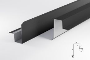 PĒC PASŪTĪJUMA! Vējmala classic 95x40x45 mm, dažādas krāsas un apdare