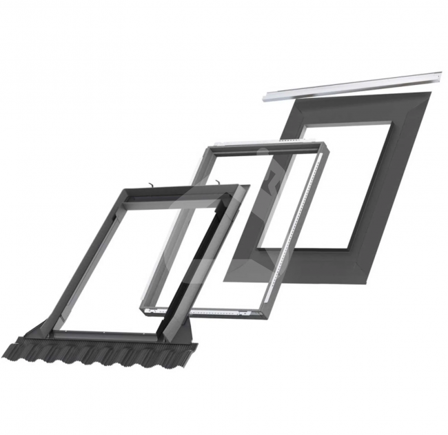 Tarpinės komplektas VELUX EDT 2000 BDX (15-40 mm) (įv. dydžiai)