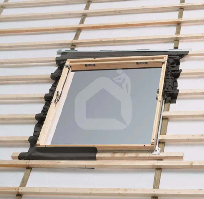 Tarpinės komplektas VELUX EDS 2000 BDX (iki 16 mm) lygioms stogo dangoms (įv. dydžiai)
