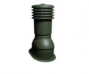 Ventiliacinis kaminėlis VENTOS X, 150D, RAL 6020, žalia