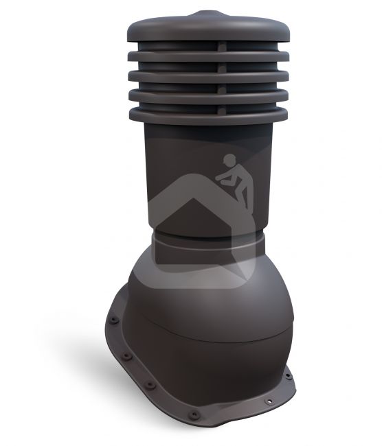 Ventiliacinis kaminėlis VENTOS X, 150D, METAL B26, universalus
