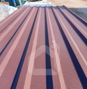 Trapecinis profilis T-18  RAL8017, 0,40 mm, Matt