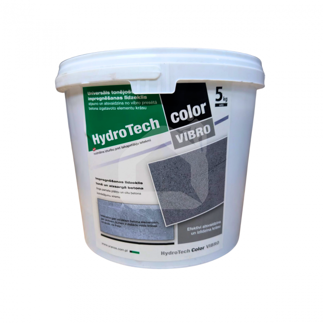 Impregnantas pamatams, HydroTech Color VIBRO, pilkas, 5 l