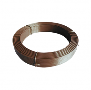 Tvoros tinklo įtempimo viela, ø2,60 mm, 100 m, įv. spalvos