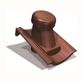 Vienbangės ventiliacinis kaminėlis 100/110 mm