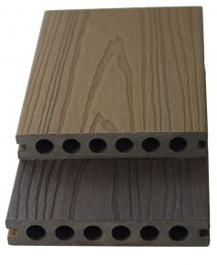 MIKKO WPC Co-extrusion dvipusė terasinė lenta, 23x140x3600 mm (įv. spalvos)