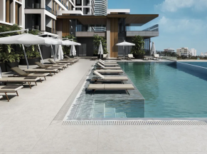 Akmens masės plytelė Bedford White 60x120 cm, Exagres