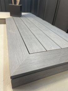 MIKKO WPC Co-extrusion dvipusė terasinė lenta, 23x140x3600 mm (įv. spalvos)