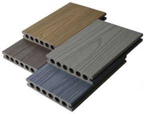 Dvipusės WPC terasinės lentos Co-Extrusion MIKKO, 23x140x3600 mm (įv. spalvos)