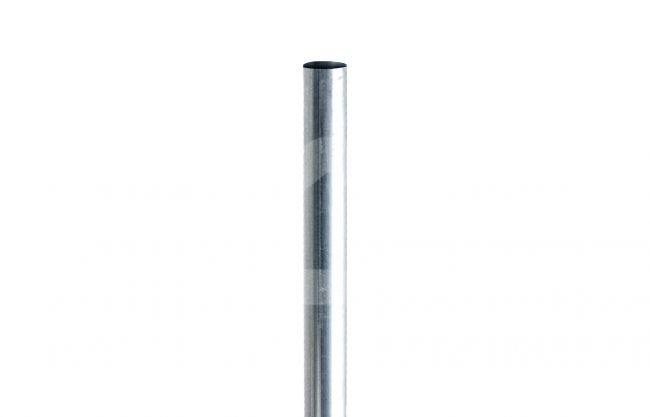 Stulpas tvorai, ø48 mm, H3,0 m, sienelė: 1,2 mm, ZN, be dangtelio