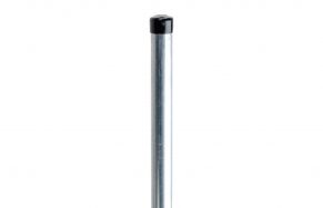 Stulpas tvorai, apvalus, ø48 mm, H2,5 m, (st. 1,2), SU PVC laikikliu