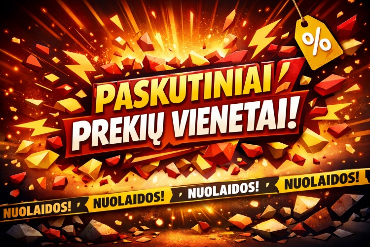 Tvorų prekių paskutiniai vienetai