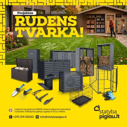 PROJEKTAS: RUDENS TVARKA!